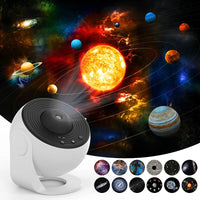 GalaxyGlow 360° Star Projector Lamp