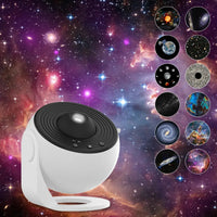 GalaxyGlow 360° Star Projector Lamp