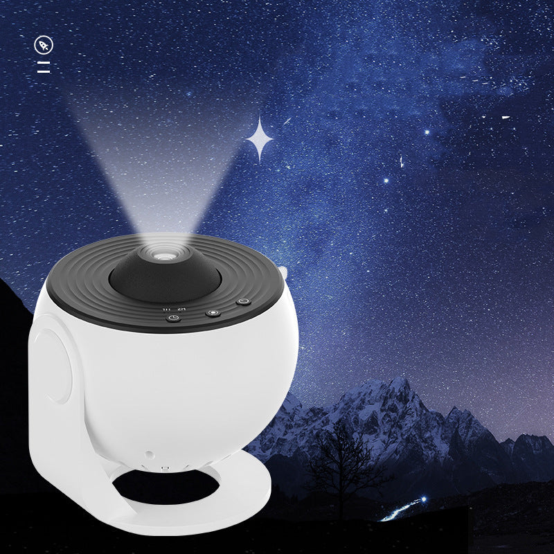 GalaxyGlow 360° Star Projector Lamp
