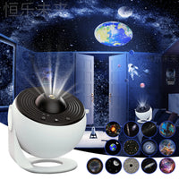 GalaxyGlow 360° Star Projector Lamp